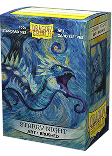 Arcane Tinmen Dragon Shield Art Starry Night